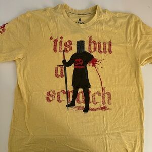 Fox Yellow Graphic Tee - 'Tis But a Scratch